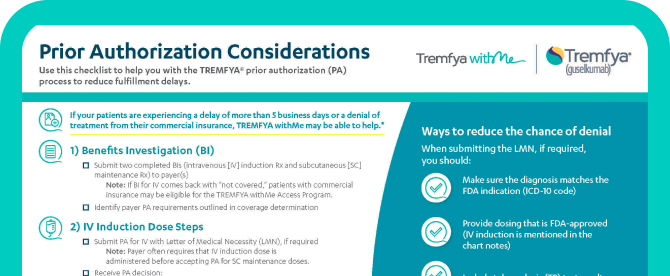Prior Authorization Checklist download
