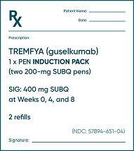 Rx for TREMFYA® PEN Induction Pack