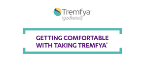 TREMFYA® syringe demonstration video thumbnail